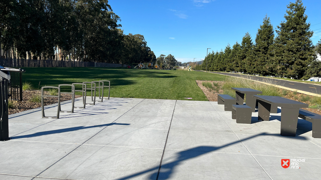 Centennial Way park south pumptrack